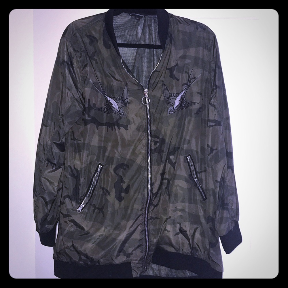 Bird Camo Jacket